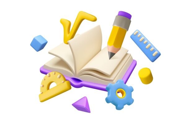 Mathematics,Class,Vector,3d,Icon.,Back,To,School,Cartoon,Design